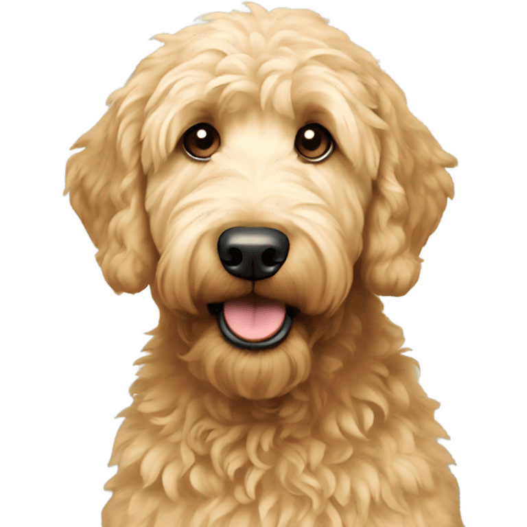 Golden doodle emoji