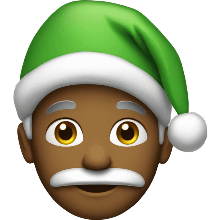  green christmas  emoji