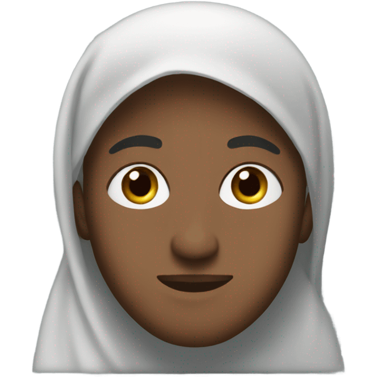 A man with hijab  emoji