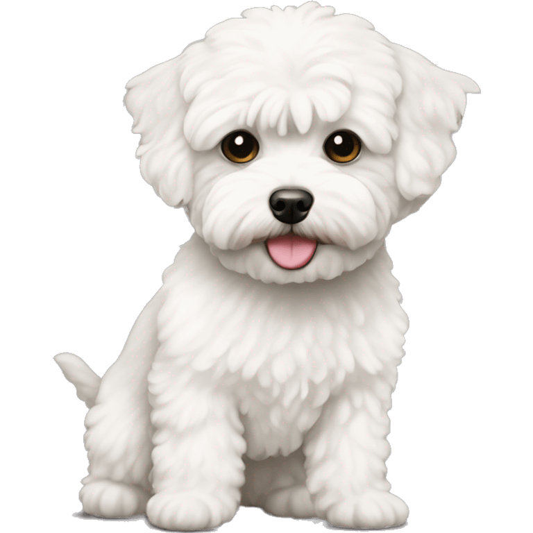 white maltipoo emoji