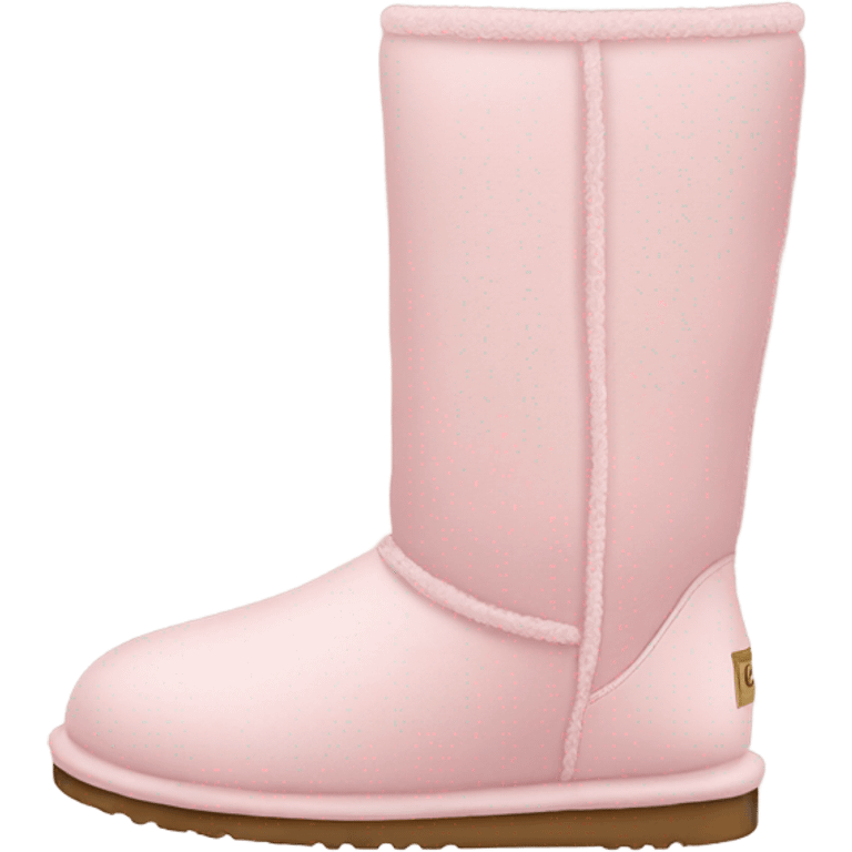 Light pink uggs emoji