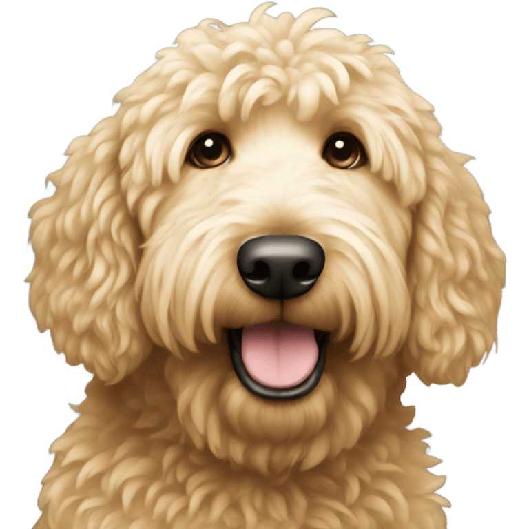 Golden doodle emoji