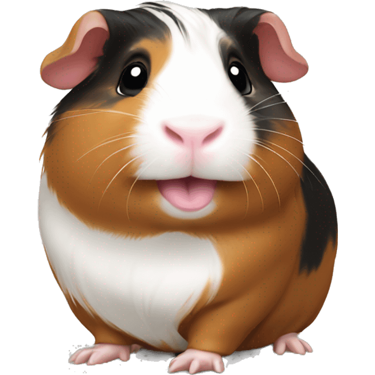 Guinea pig saying yes emoji