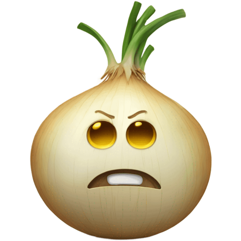 Crying onion  emoji