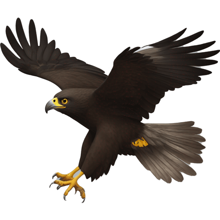 Buzzard-black-one-peruvian emoji