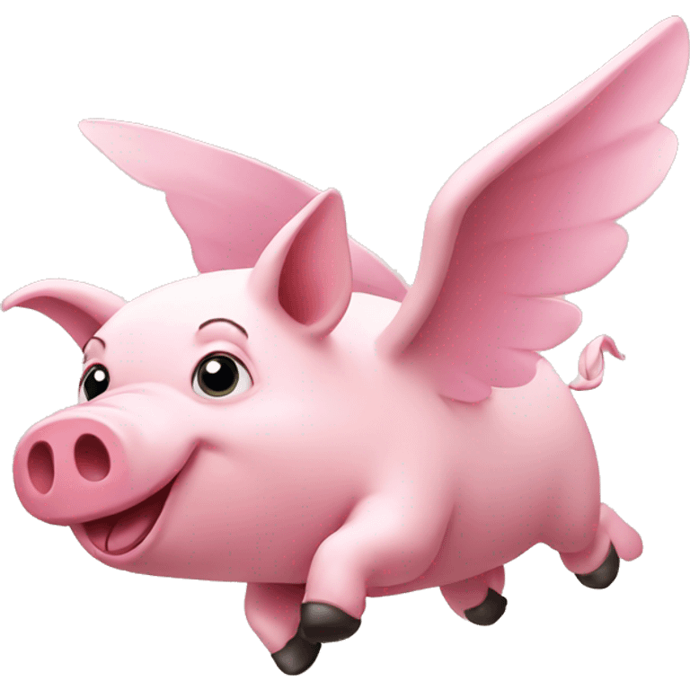 flying pig emoji