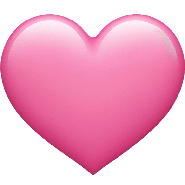 pink love heart emoji