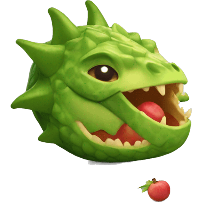 Dragón fruit emoji