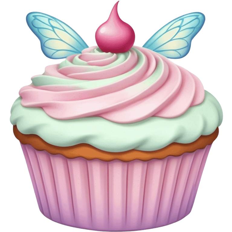 Fairy pastel cake emoji