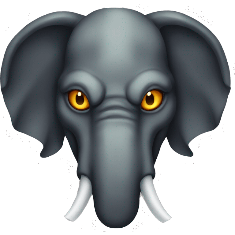 elephant oni mask dark dragon emoji