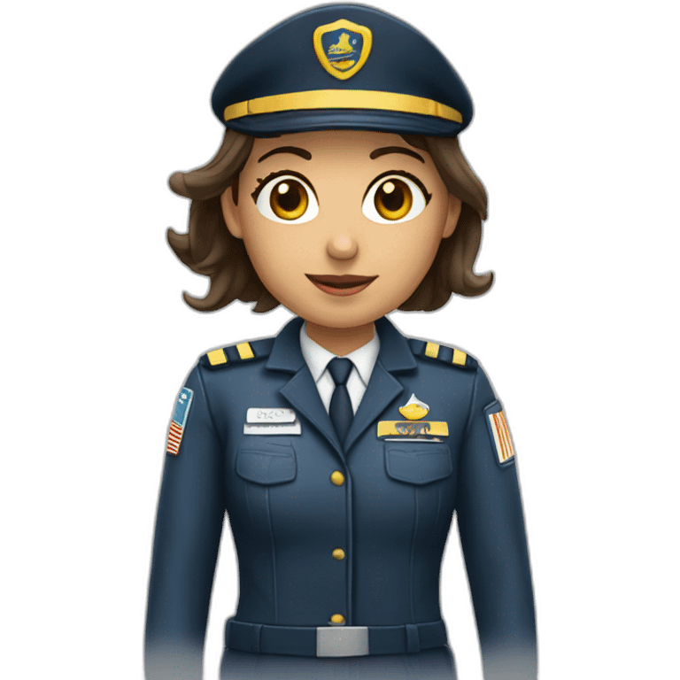 piloto mujer emoji