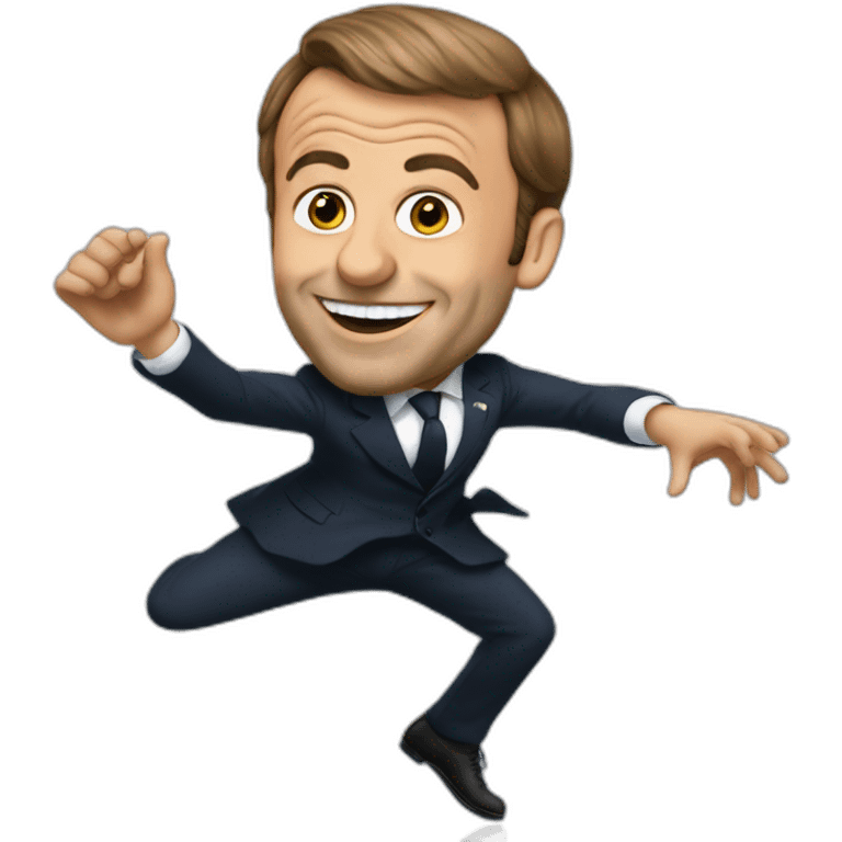 Emanuel Macron Dancing emoji