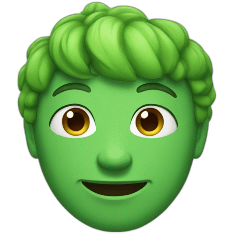 green skin emoji