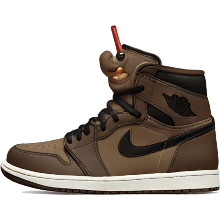 Jordan 1 travis scott emoji