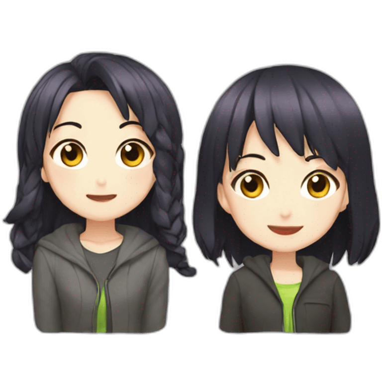 Wei & Kyoka emoji