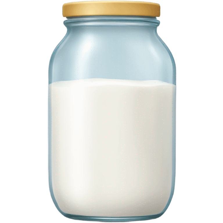 Jar of milk emoji