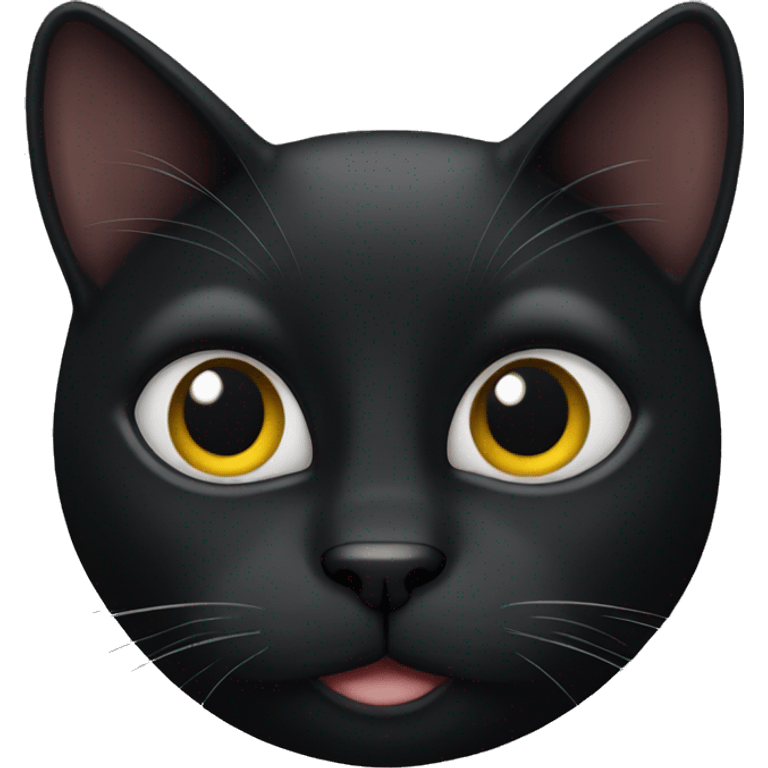 Black cat emoji