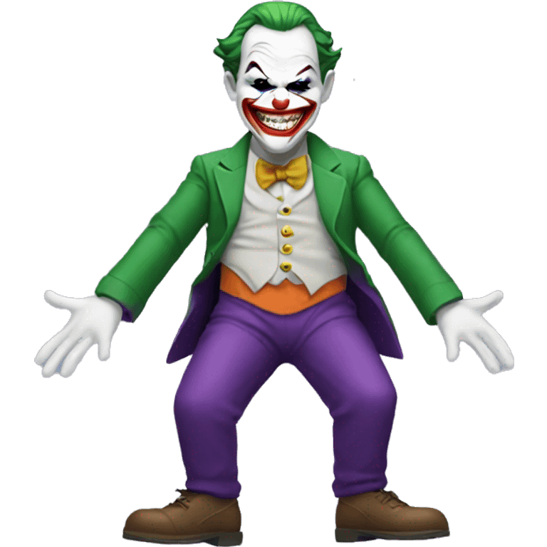 joker with a big butt emoji