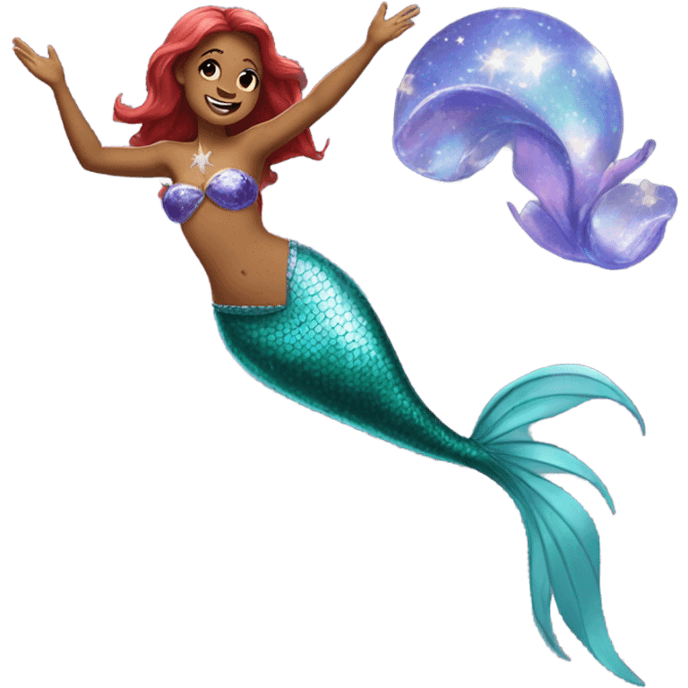 mermaid dancing with stars emoji