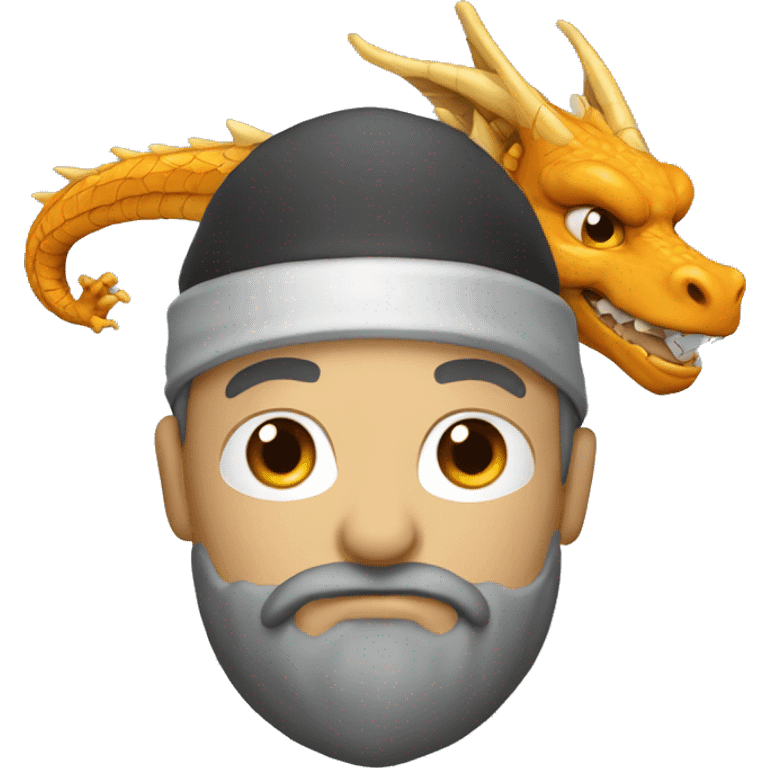 Enseignante  avec dragon  emoji