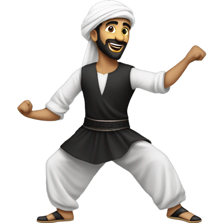 Arab-Dabke-Dancer emoji