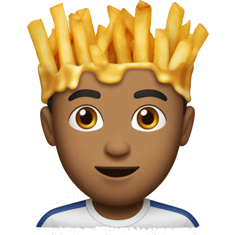 Ronaldo qui mange des frites emoji