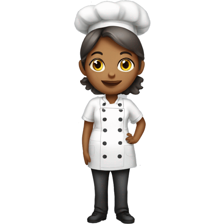 pregnant chef  emoji