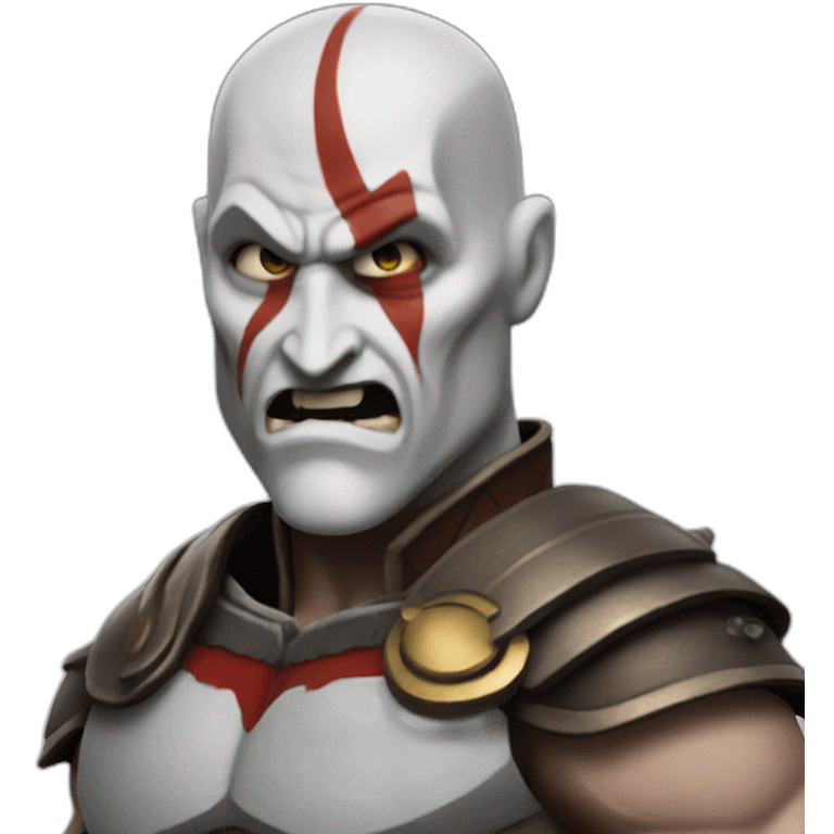 kratos mashup batman emoji