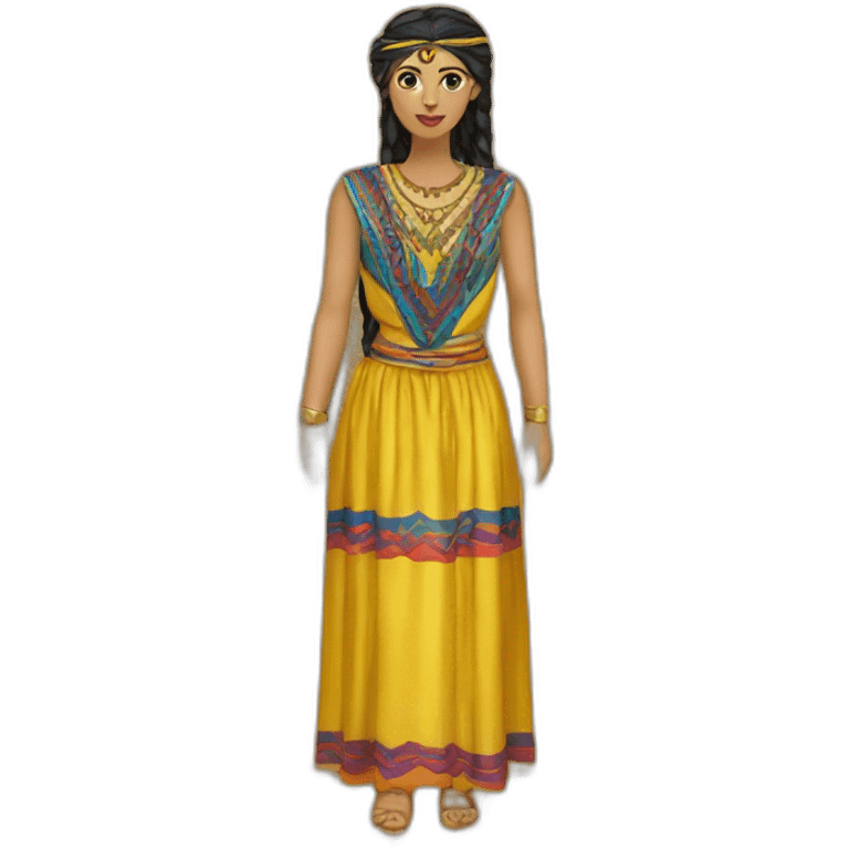 Kabyle dress emoji