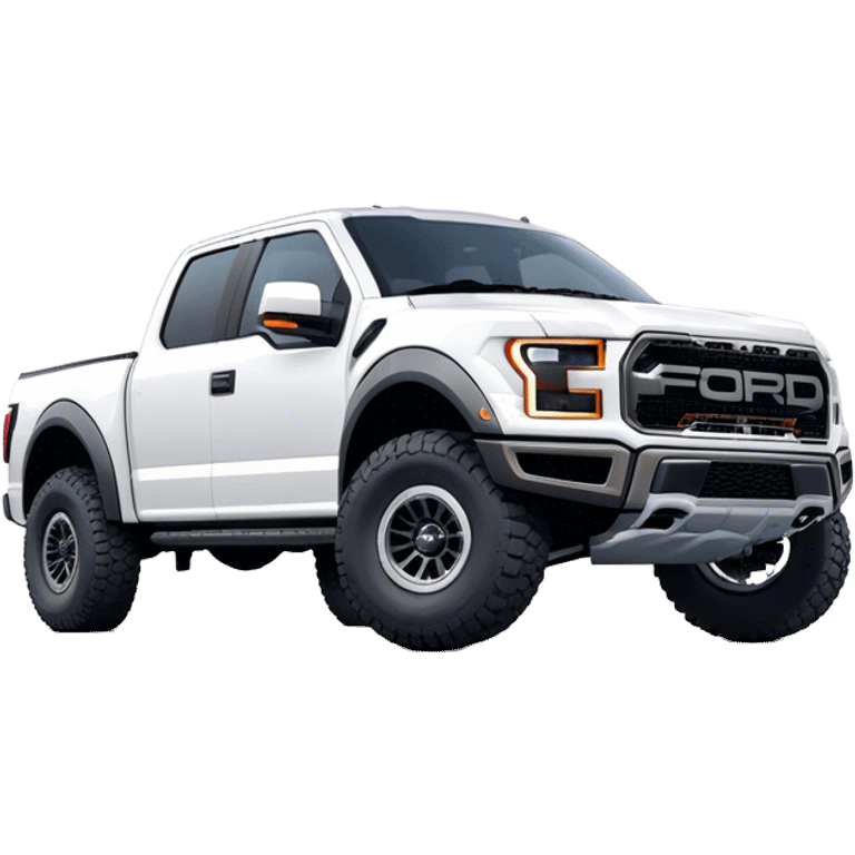 Ford f150 Raptor - Ford (Model Year: 2024) (Iconic colour: White) emoji