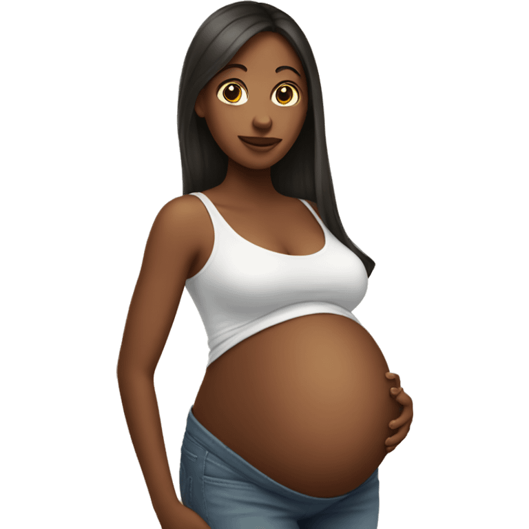 Pregnant  emoji