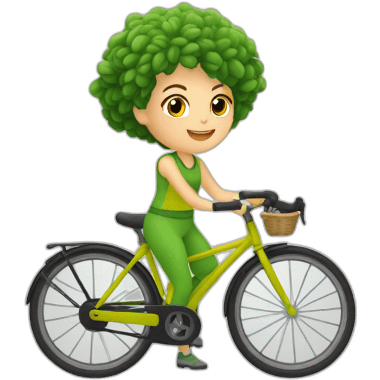 Morgane VERDURE en Vélo emoji