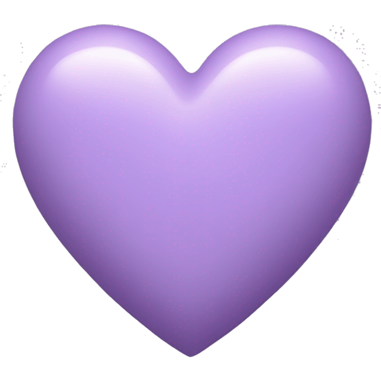 Pastel Purple Heart emoji