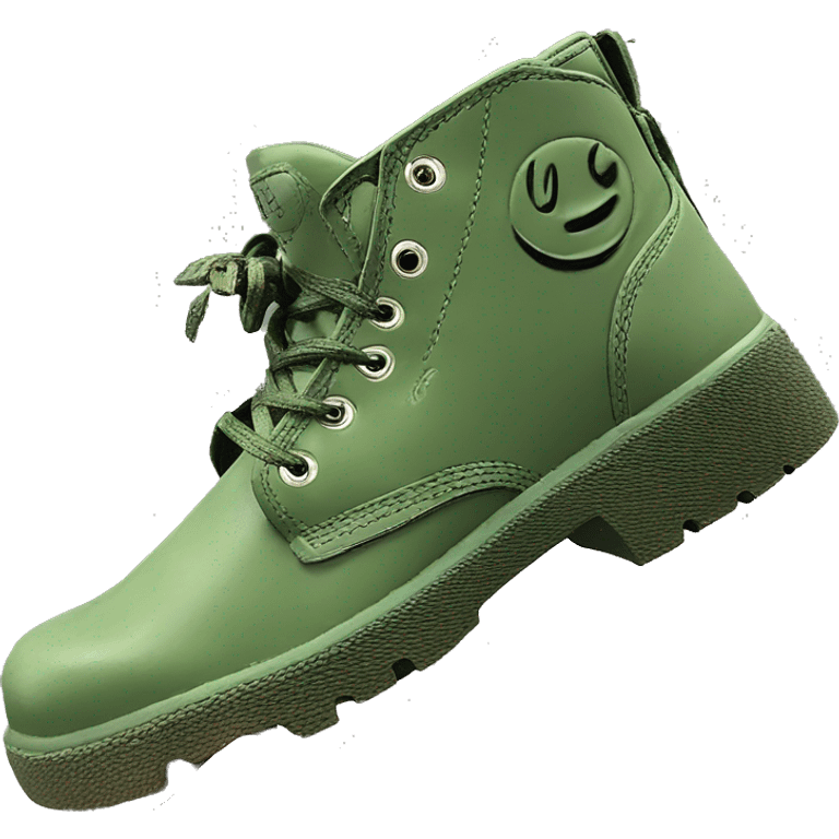 Original Palladium pampa Mens Low Boot Green emoji