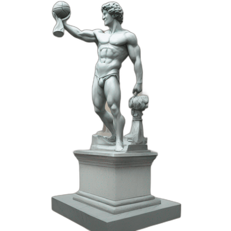 Italian statue gym emoji