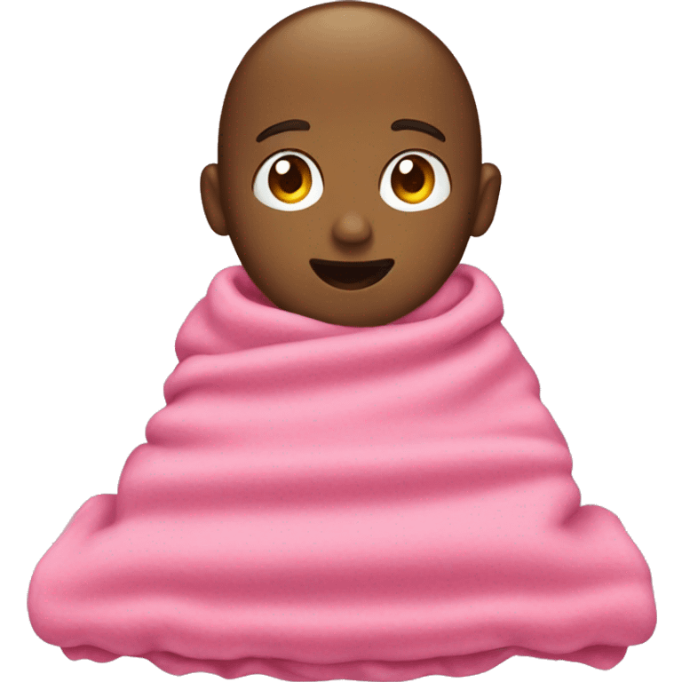 Pink blanket emoji