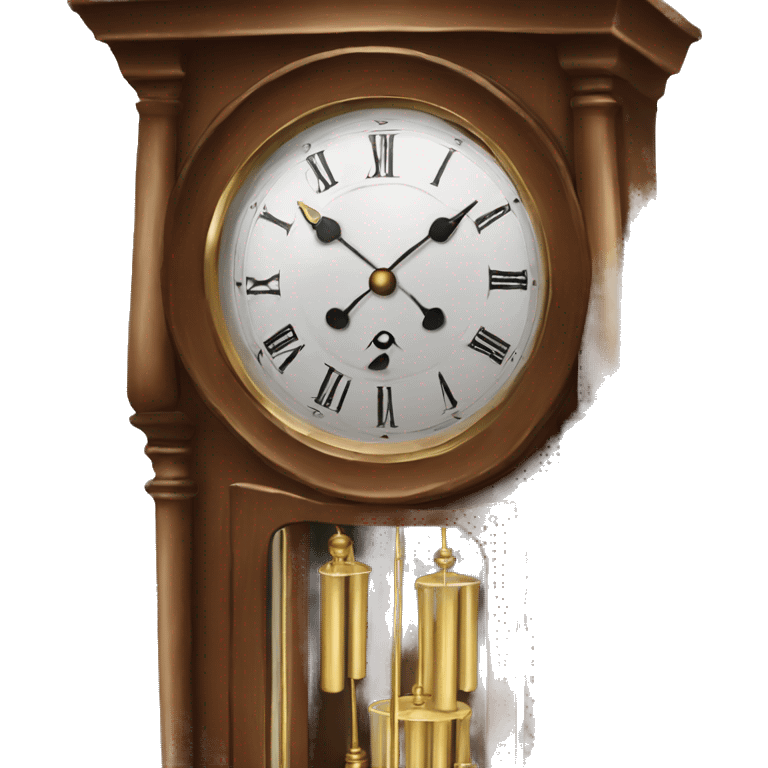 grandfather clock emoji