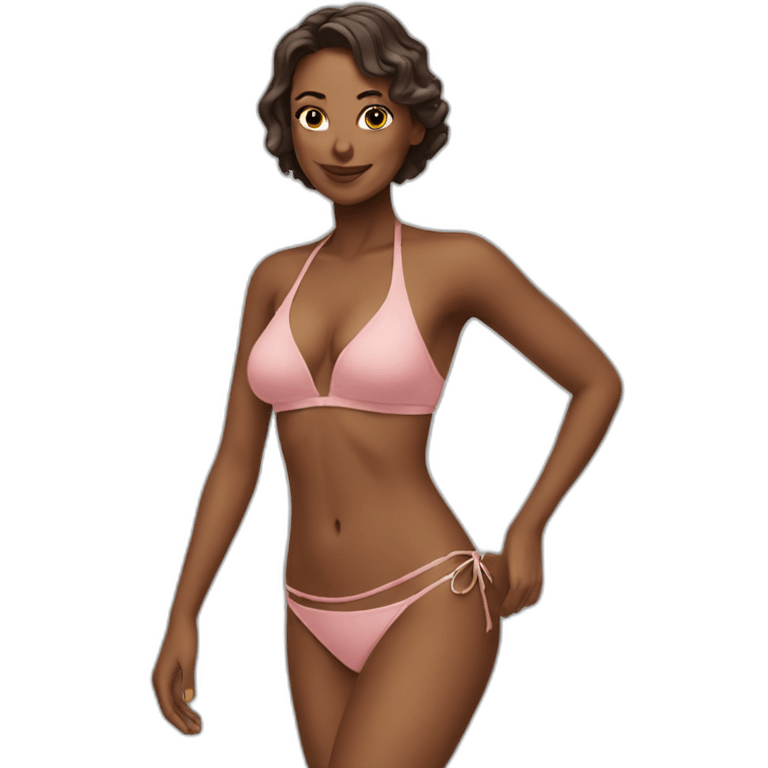 woman in bikini emoji