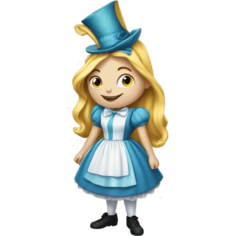 Alice in wonderland emoji