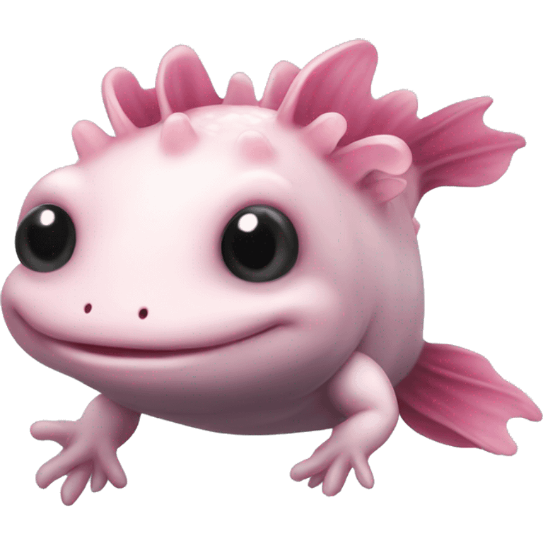 floating full body axolotl emoji