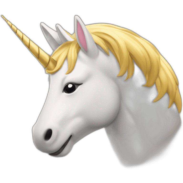 Licorne boit bière emoji