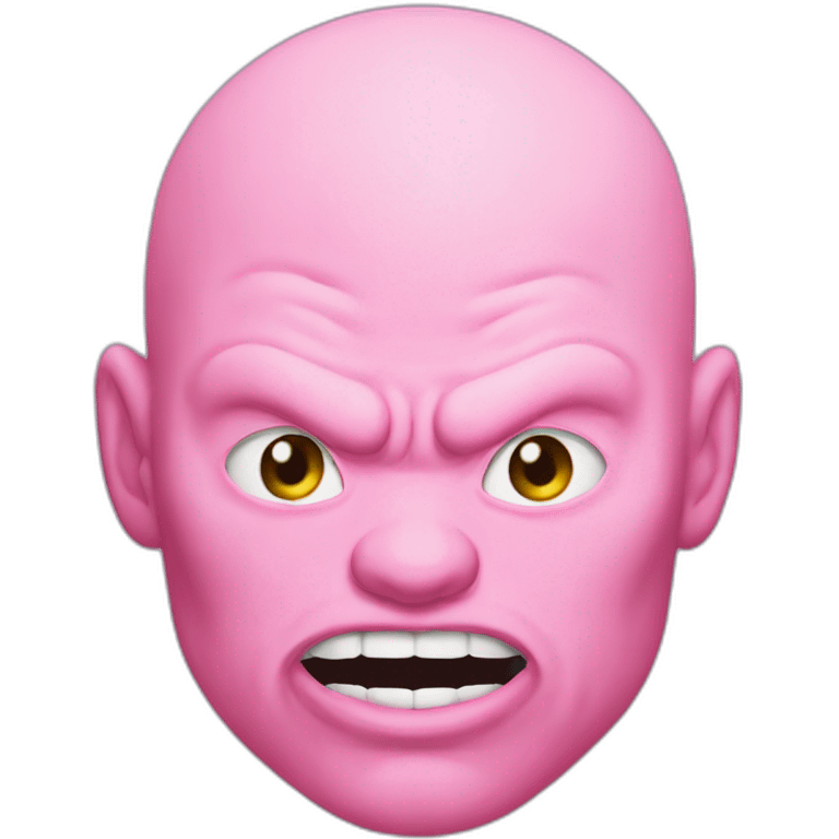 Majin Buu with Mac  emoji