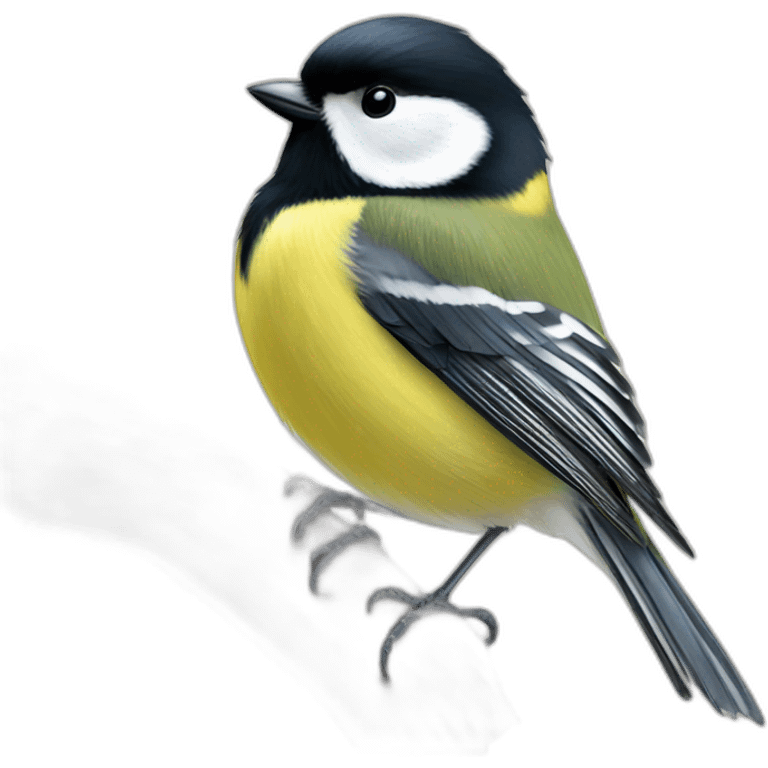 great tit emoji