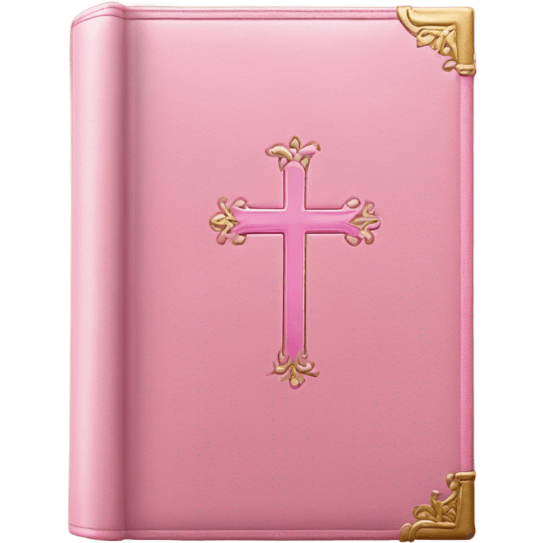 pink bible emoji