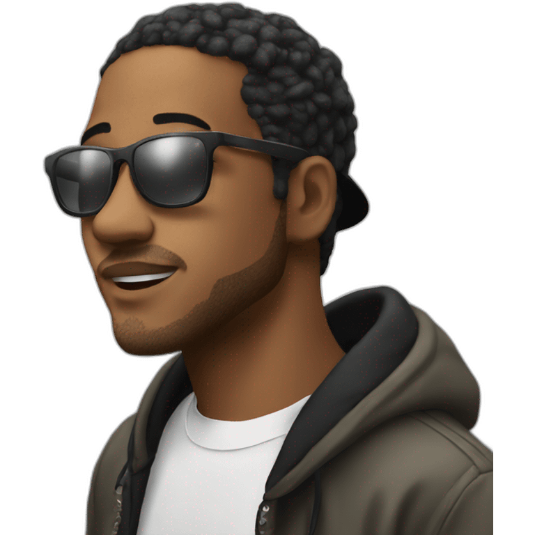 Le rappeur lorenzo emoji