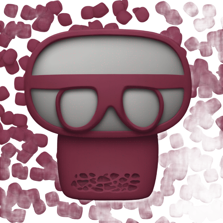 burgundy iMac emoji