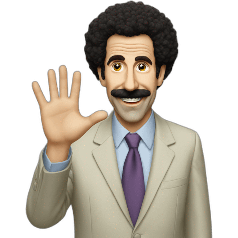 great success borat high five emoji