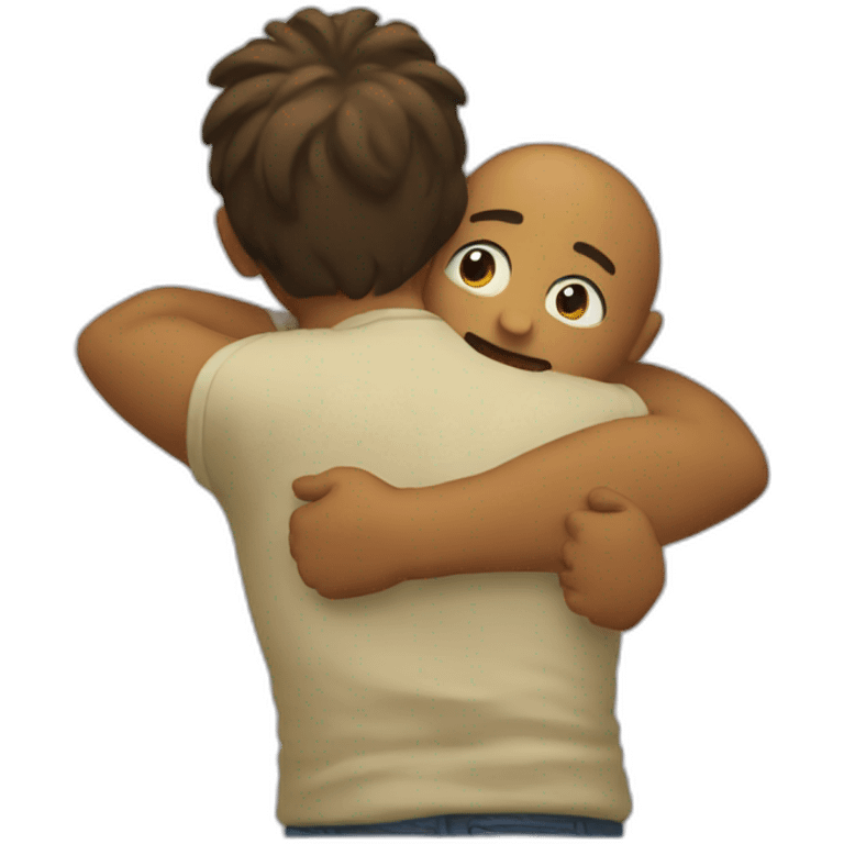 Hugging emoji