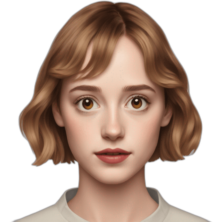 Maya Hawke réaliste emoji