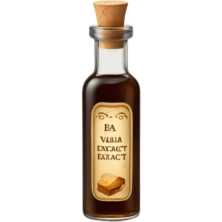 vanilla extract bottle emoji